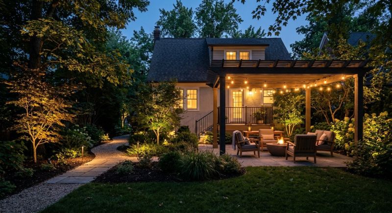 Backyard Lighting Service in Pasadena, CA