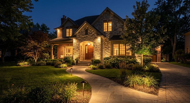 Backyard Lighting Service in Overland Park, KS