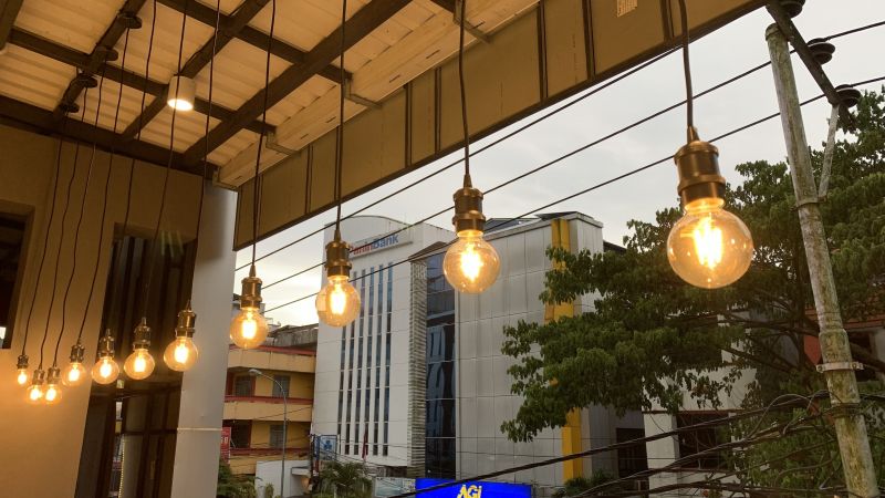 Courtyard Light Installation in Orem, UT