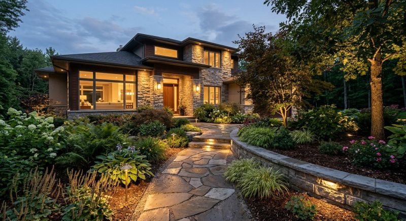 Courtyard Light Installation in Littleton, CO