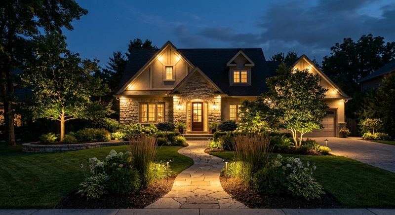 Landscape Lighting Installation in Provo, UT