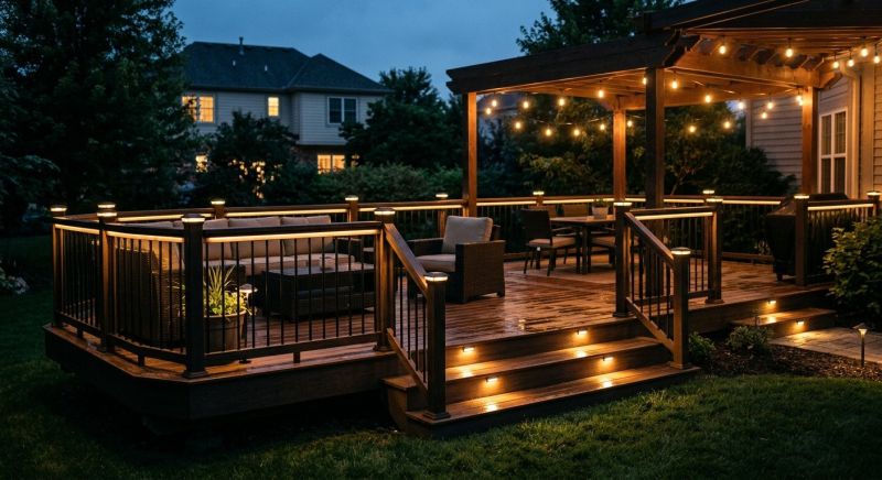 Pond Lighting Installation in Olathe, KS