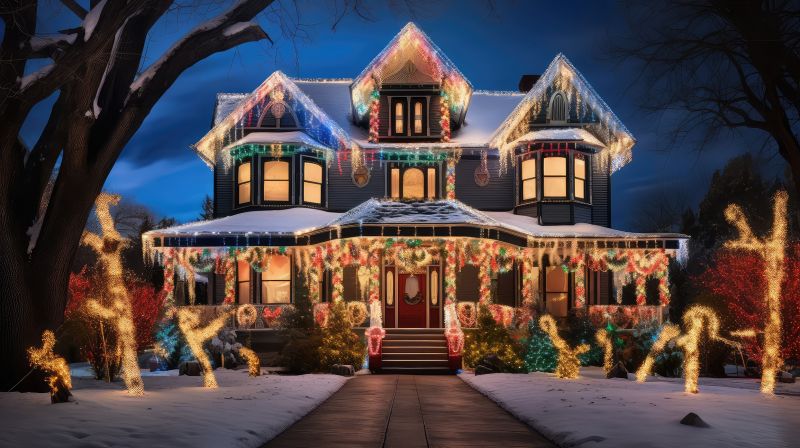 Seasonal Lights Installation in Overland Park, KS