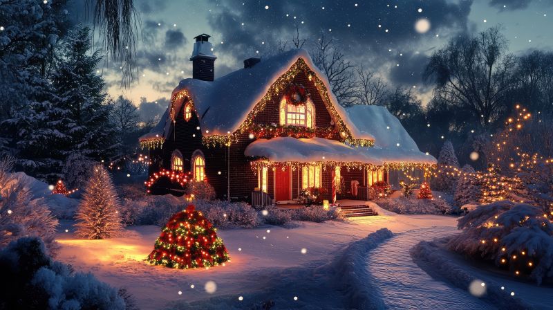 Seasonal Lights Installation in Alpharetta, GA