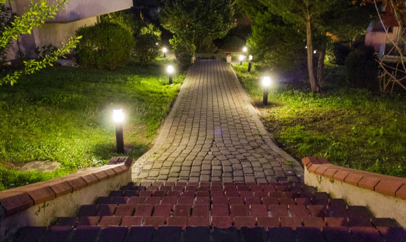 Sidewalk Lighting Installation in Orem, UT