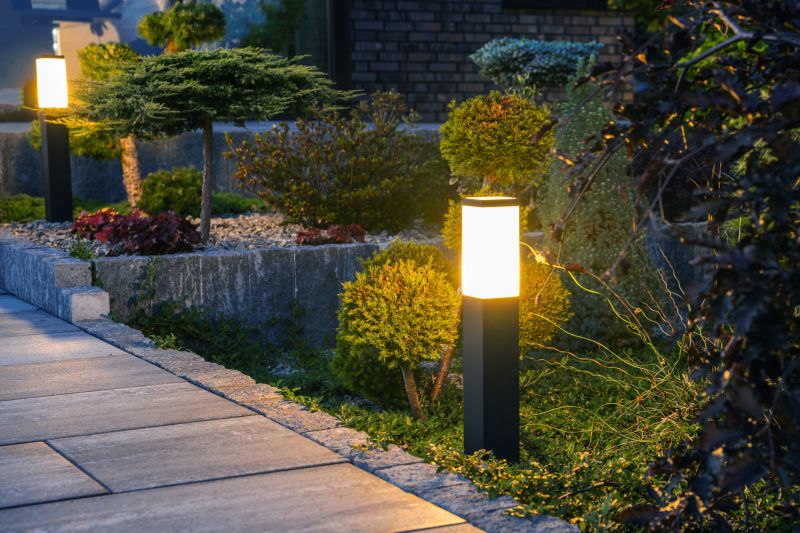 Outdoor Lighting at Dusk