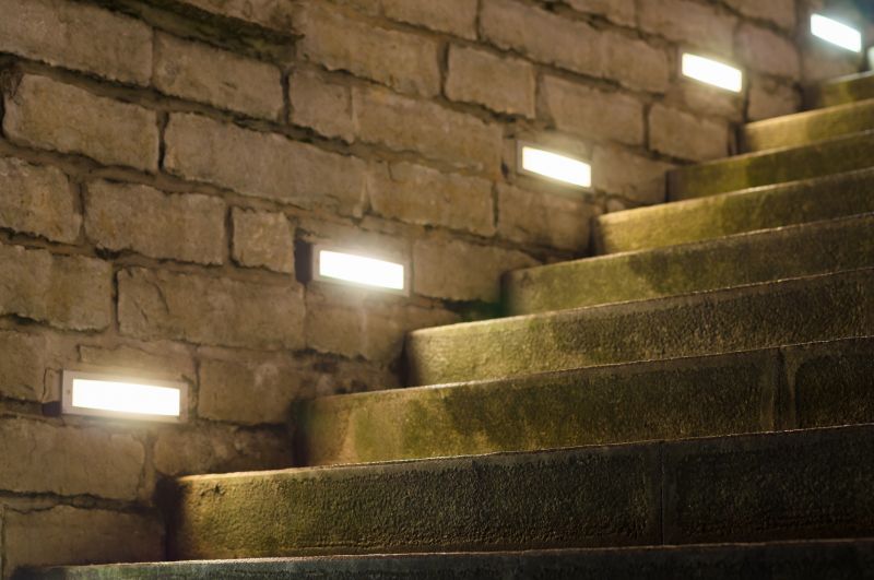 Outdoor Step Lighting Installations