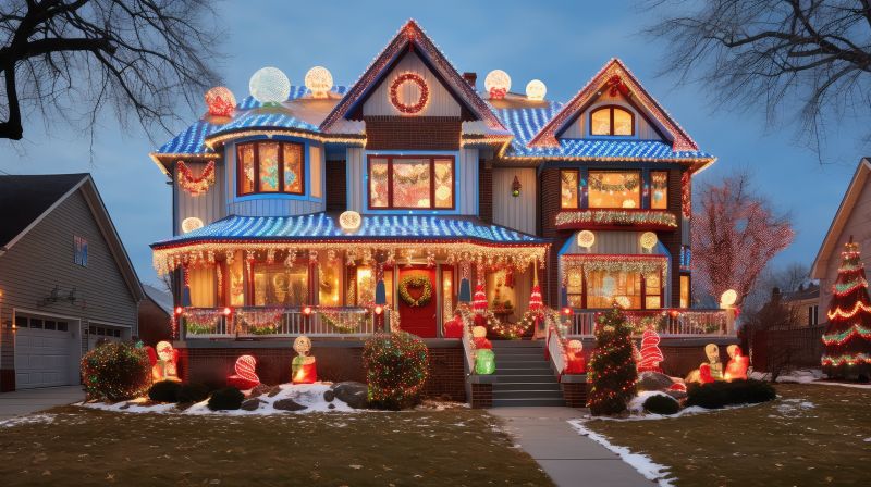 Xmas Lights Installation in Olathe, KS